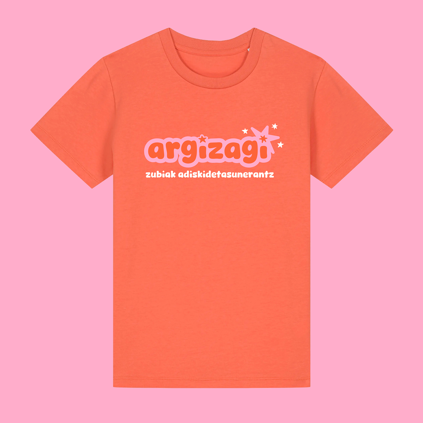 ARGIZAGI kamiseta laranja